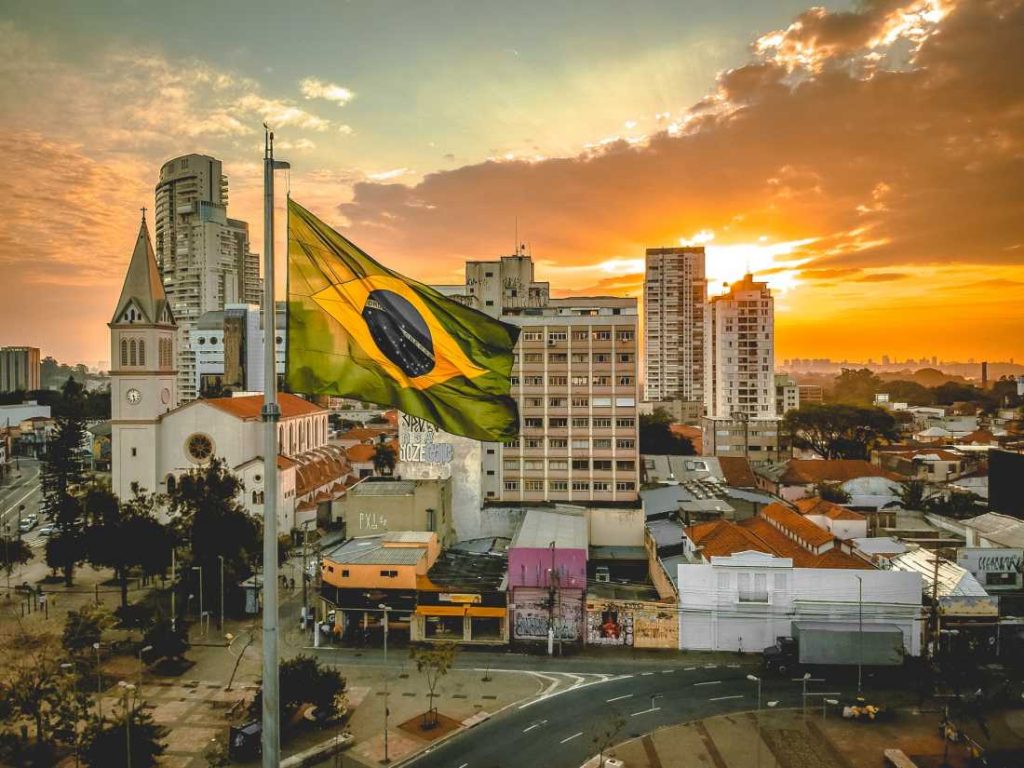 filming in Brazil